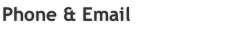 Phone & Email